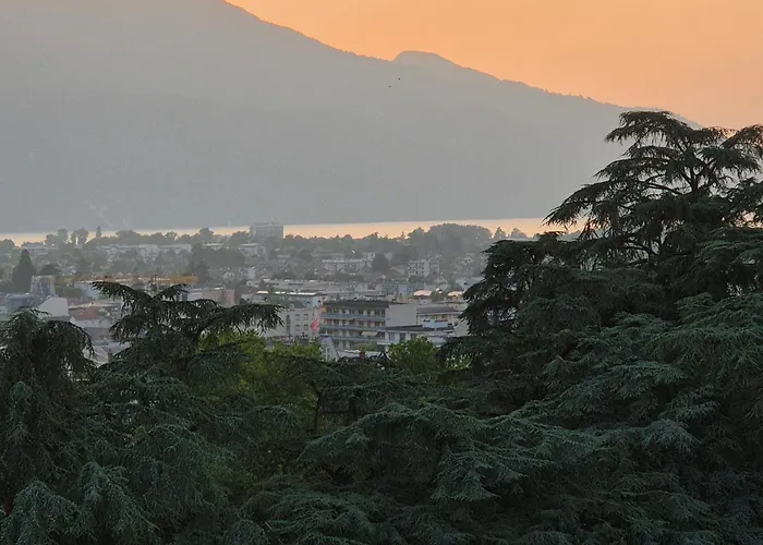 Vue Dent Du Piscine Proche Thermes Lägenhet Aix-les-Bains